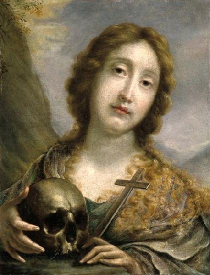 Dandini, Cesare Penitent Magdalene France oil painting art